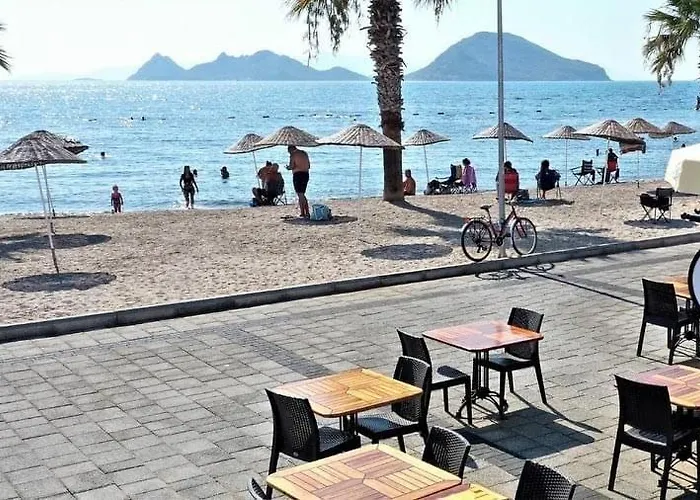 Bodrum-turgutreis Merkezde Plaja 50 Metre Uzaklikta 1 Ve 2 Numarali Daireler 아파트 *